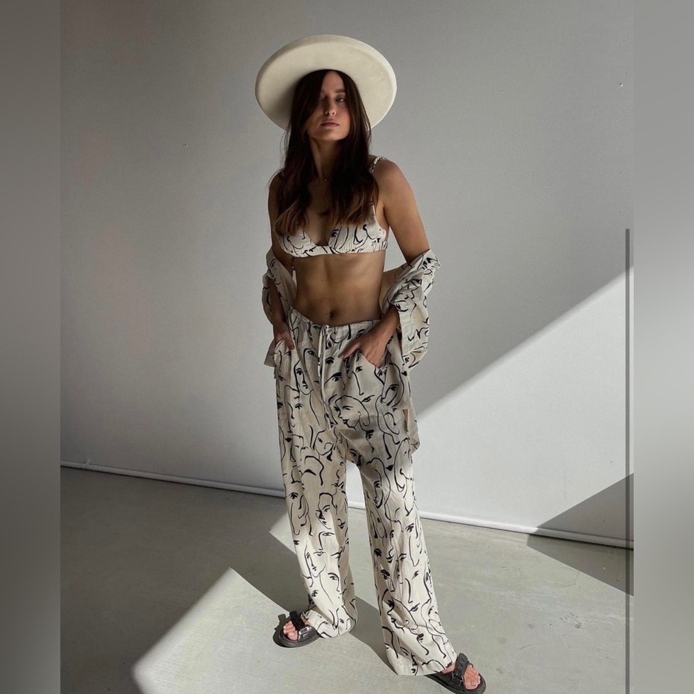 DISSH Monet set SOLD OUT - bralette and drawstring pant only. Great condition.